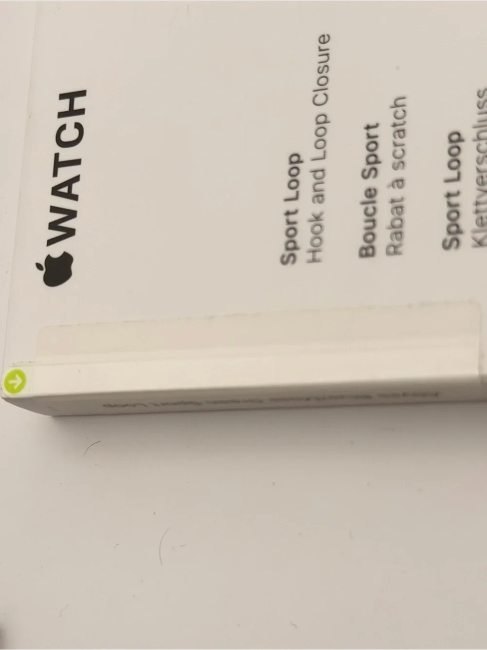 Apple Watch OEM Band, Abyss Blue/Moss Green Sport Loop, New Sealed
